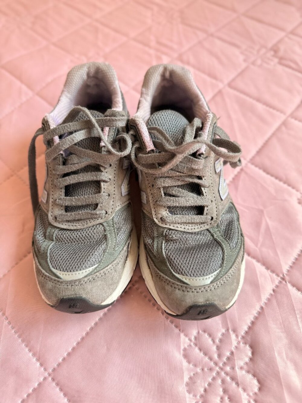 New Balance 990v5 Gray Pink Made in USA Sneakers Women’s 6